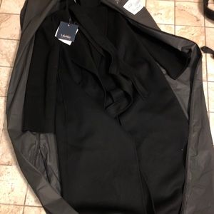 MAX MARA BLACK WOMENS WOOL COAT